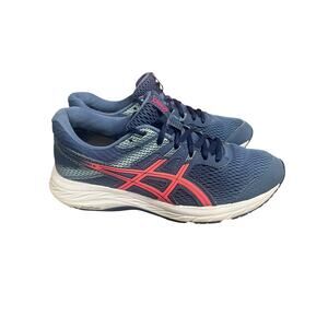 ASICS GEL-Contend 6 Women Size 8 Blue Pink Running Sneakers